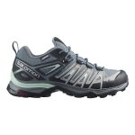 Salomon Women's X Ultra Pioneer Gore-Tex Low Hiking Shoes Stormy Weather, Alloy & Yucca - Image 4