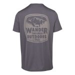Cape Men's Wander Tee Slate - Image 2