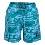 Body Glove Kids Retro Surfer Shorts Teal