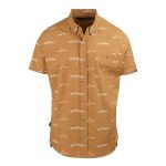 Mountain Designs Bistre Men's Tonga Short Sleeve Shirt Bistre