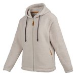 Gondwana Women's Corinella Hooded Sherpa Fleece Natural - Image 3