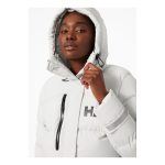 Helly Hansen Women's Adore Puffy Parka 824 Nimbus Cloud X Small - Image 5