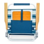 Life! Beach Chair With Table Deluxe Blue - Image 10