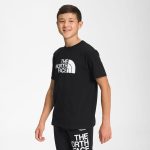 The North Face Boys Short Sleeve Graphic Tee TNF Black & TNF White - Image 3