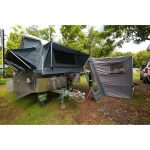 Austrack Savannah X Forward Fold Rear Slide Camper Trailer Grey - Image 21