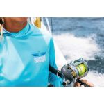 Nomad Women's Hooded Technical Fishing Shirt Teal - Image 5