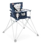 Spinifex Joey High Chair Navy & White Dots - Image 3