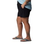 Columbia Women's Plus Size Leslie Falls Shorts Black - Image 2