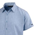 Mountain Designs Men's Zanzibar Short Sleeve Shirt Blue - Image 5