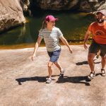 Mountain Designs Women's Latitude Tee Blue & Navy - Image 3