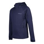 Cederberg Youth Tech Hooded Long Sleeve Top Navy - Image 3