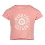 Trip In A Van Kids Adventure Seeker Tee Coral