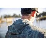 Nomad Design Khaki Camo Splice Hooded Tech Fishing Shirt Green - Image 7