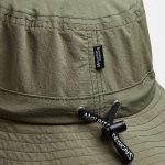 Mountain Designs Adults' Unisex Micalong Bucket Hat Khaki - Image 2