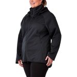 Gondwana Women's Mowarry Softshell Jacket Plus Size Black - Image 5