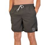 Salty Crew Men's Quiver Elastic Board Shorts Asphalt - Image 2