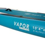 Aqua Marina Vapor 10'4'' Inflatable SUP with Paddle Blue - Image 3