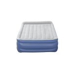 Bestway Nightright Double High Airbed with Pump Queen Navy Blue - Image 4