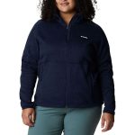Columbia Women's Sweater Weather Full Zip Fleece 466 - Nocturnal Heather 2X