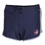 Body Glove Youth Girls Striped Swim Shorts Navy Stripe - Image 3
