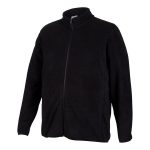Cape Men's Plus Size Full Zip Frost Fleece Top Black - Image 6