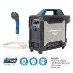 Companion Aquaheat Lithium Gas Camping Shower Grey - Image 6