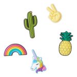 Crocs Fun Trendy Jibbitz 5 Pack Multicoloured - Image 4