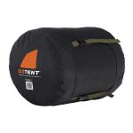 Oztent Bowen XL 1° Sleeping Bag Black/Green Black & Green - Image 7