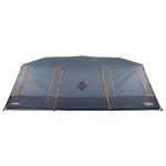 Oztrail 10 Person Fast Frame Blockout Tent Grey - Image 13