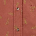 Mountain Designs Clay Men's Tonga Short Sleeve Shirt Clay / Knot - Image 3