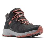 Columbia Women's Peakfreak II Outdry Waterproof Mid Hiking Boots Dark Grey & Dark Coral - Image 9