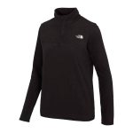 The North Face Women's Glacier QZ Fleece Top TNF Black - Image 3