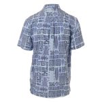 Gondwana Men's Surf Block PTD Shirt Blue - Image 2