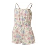 Cape Kids Girl's Floral Pattern Playsuit Floral - Image 3
