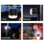 EcoFlow 600 Lumen Rechargeable Camping Lantern Black 600 Lumens - Image 2