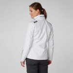 Helly Hansen Women's Crew Midlayer Jacket White - Image 3