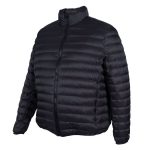 Cape Men's Plus Size Eco Lite Duck Down Jacket Black - Image 3