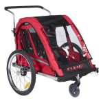 Fluid Convertible Child Trailer Rapid Red - Image 6