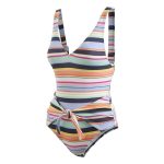 Body Glove Women's Stripe Swim Suit Multicoloured - Image 3