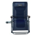 Oztrail Jumbo Sun Lounger Blue & Grey - Image 8