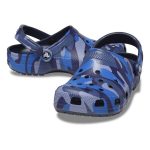 Crocs Unisex Classic Camo Clogs Navy Camo - Image 8