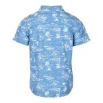 Cape Kids' Summer Fun Shirt White & Navy - Image 2