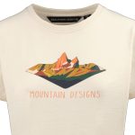 Mountain Designs Women's Whitecap Australus Short Sleeve Tee Whitecap - Image 4