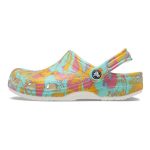Crocs Unisex Classic Island Clogs Hyper Pink / Multi - Image 2