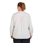 Gondwana Women's Kilalea Plus Size Long Sleeve Shirt Chalk - Image 4
