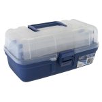 Jarvis Walker 2-Tray Clear-Top Tackle Box - Image 2