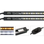 Dune 4WD 12V 2 Bar Camping Light Kit Black