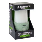 Dorcy Adventure 2000 Lumen Hybrid Recharge/3AA Lantern Green 1500 Lumens