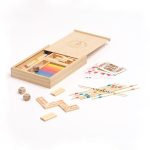 Coconut Grove 4 in 1 Travel Game Set Rainbow - Image 2