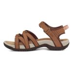 Teva Women's Tirra Leather Sandals Honey Brown - Image 5